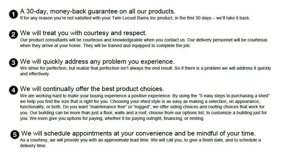 The TLB Exclusive Customer Care Package