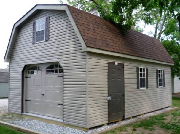 2 story garage