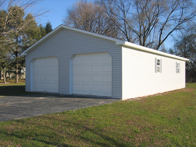 2 & 3 car detached garages