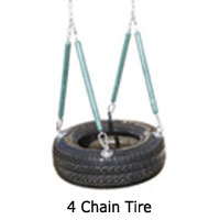 4 chain tire swing