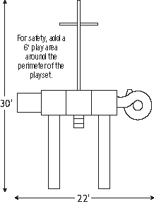Swingset Package F-412-3 footprint