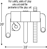 Swingset Package F-514-9 footprint