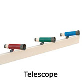 Telescope for playset