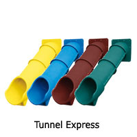 Tunnel express slide