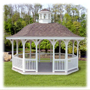 #12C Oval Bell Gazebo