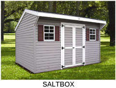 Compare Shed Styles - Saltbox